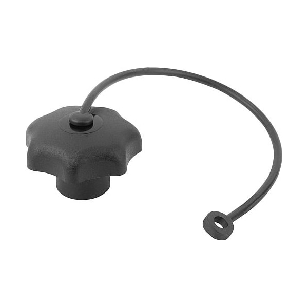 Kipp Star Grips with safety lanyard, int. thread, style KS, inch K0155.6A21 - main